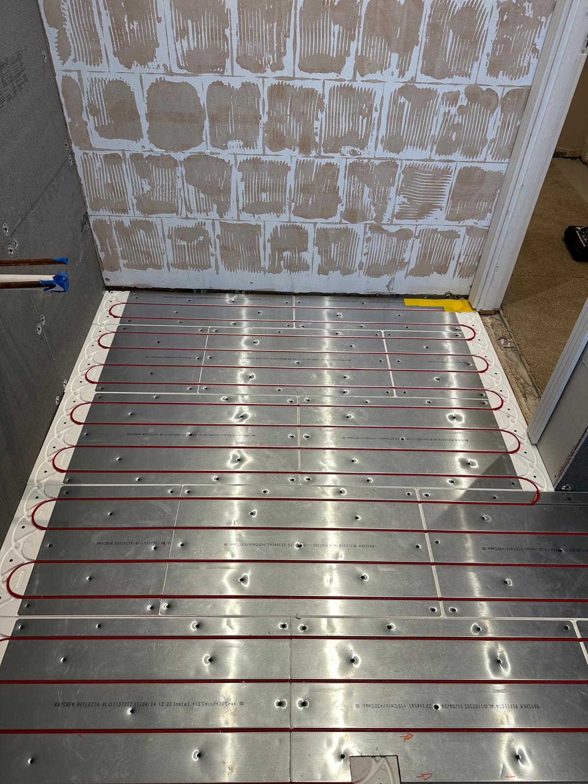 Underfloor heating – image 1