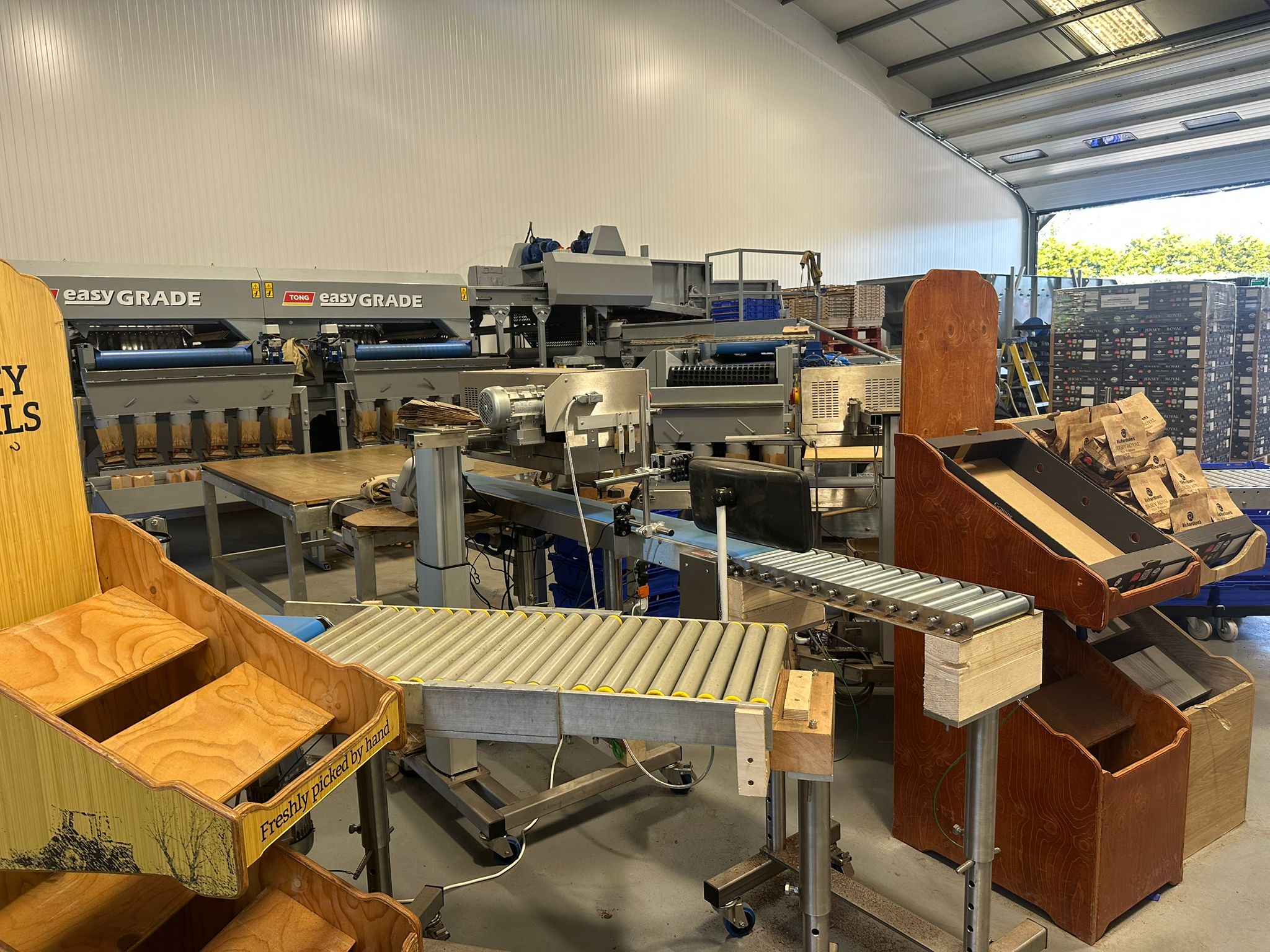 Full electrical installation – Morville Farm potato grading facility – image 2