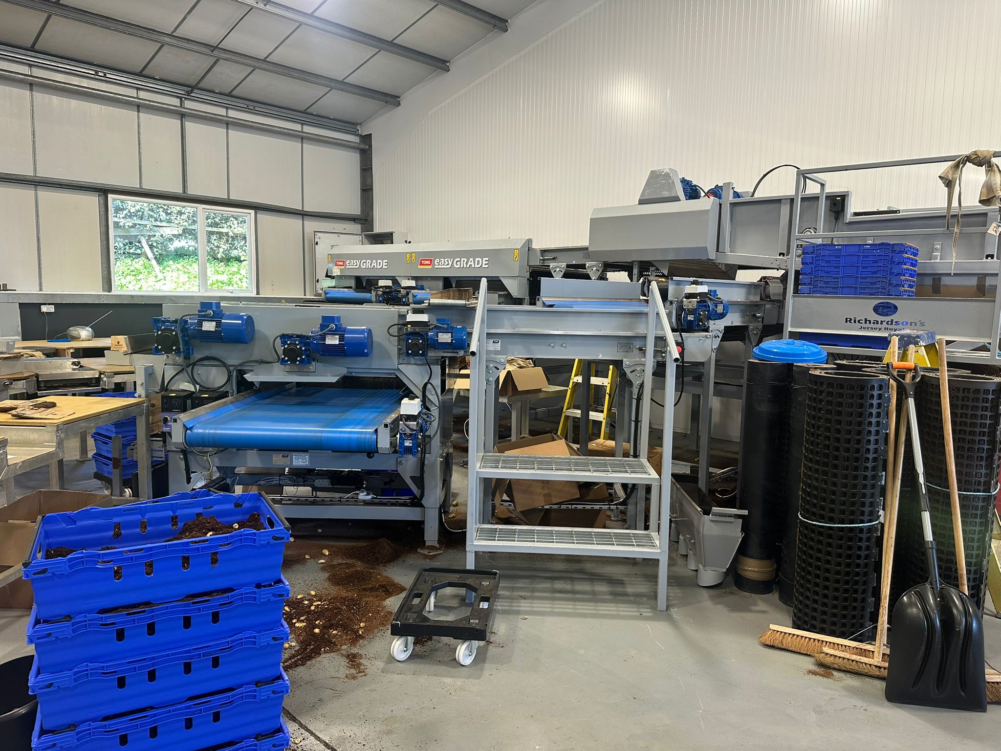Full electrical installation – Morville Farm potato grading facility – image 5