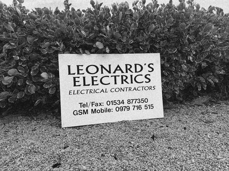 Leonard's Electrics signboard